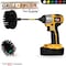 Drill Brush Power Scrubber By Useful Products 5 in W 7 in L Brush, Black K-S-4M-5X-QC-DB - alternate 2